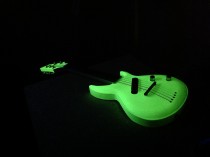 A glow in the dark, 5 string electric mandolin