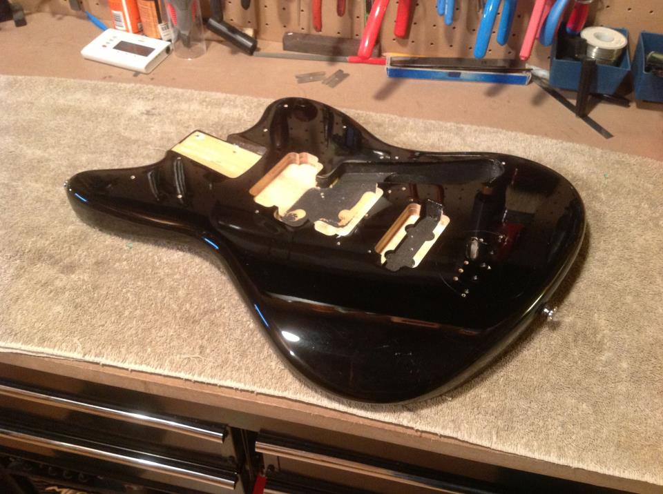 guitar modification luthier ottawa pickup rout